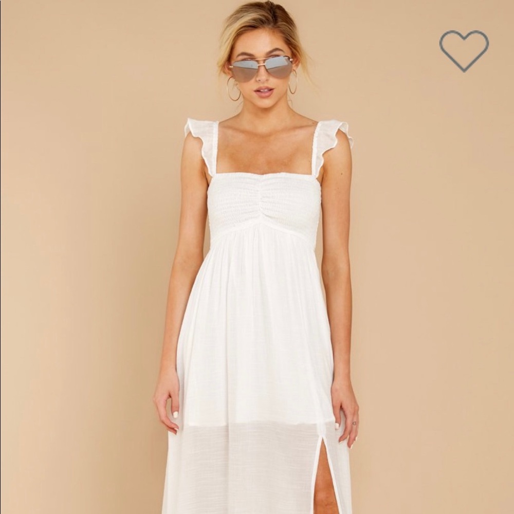 Want me Back White Maxi